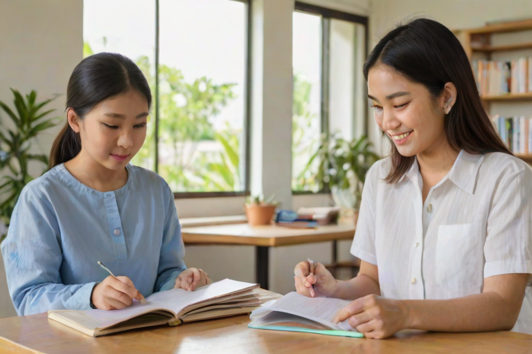 Sample output image for แผนอ่านหนังสือ