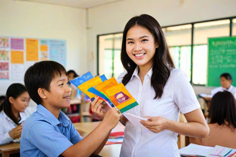 Sample output image for ใบงานนักเรียน - สำหรับธุรกิจท้องถิ่น