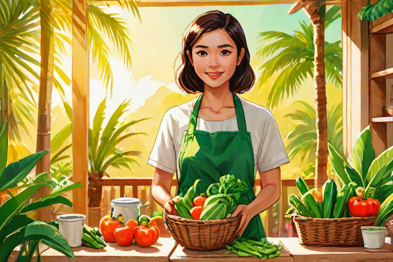 Sample output image for Character Concept - สำหรับธุรกิจท้องถิ่น