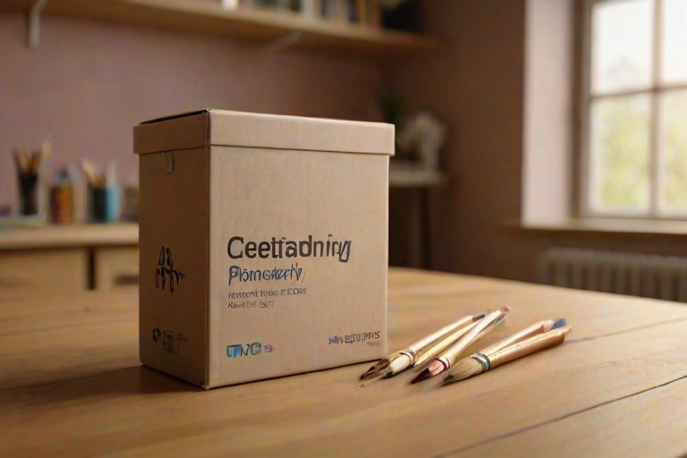 Sample output image for Mockup บรรจุภัณฑ์ - สำหรับ Creator