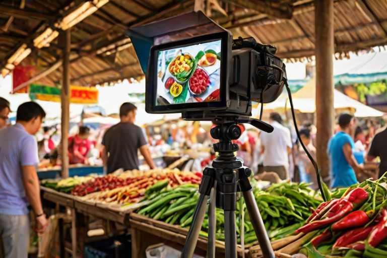 Sample output image for Checklist B-roll - ตลาดไทย